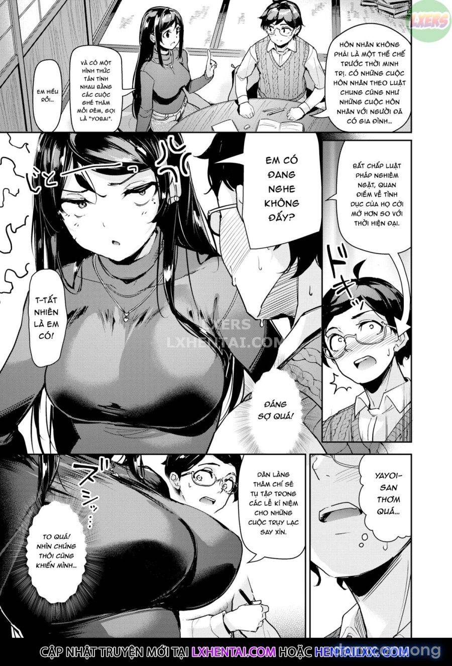 Bài giảng sung sướng của Yayoi senpai 