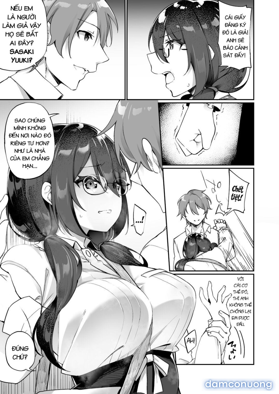 Boku no Koe o Kiku dake de Hatsujou Shichau Yandere Kyonyuu Kouhai ni Karada o Irekaerarete Shimatta! 