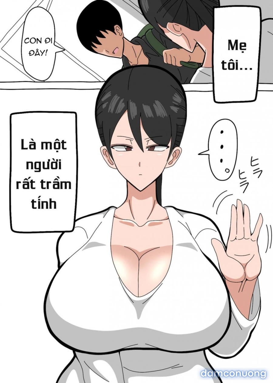 Mẹ im lặng, vô cảm và không phản kháng 