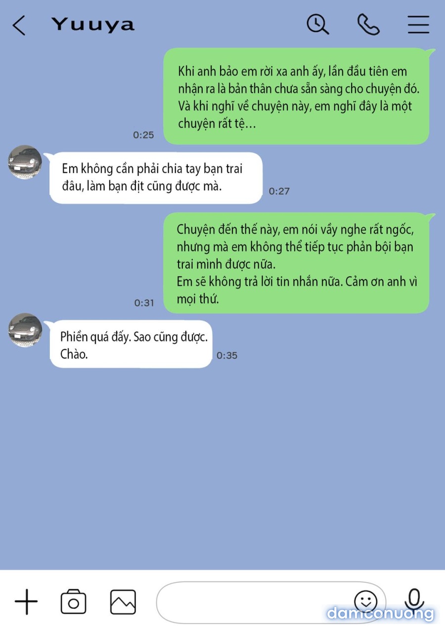 Tôi lén xem trộm điện thoại người yêu 