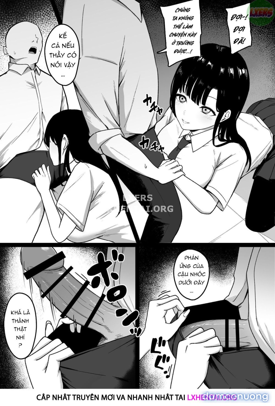 Những nữ sinh dâm đãng - Cám dỗ của Kuromine và Shirosaki 