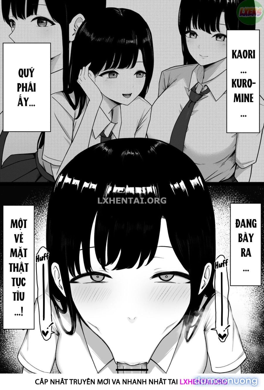 Những nữ sinh dâm đãng - Cám dỗ của Kuromine và Shirosaki 
