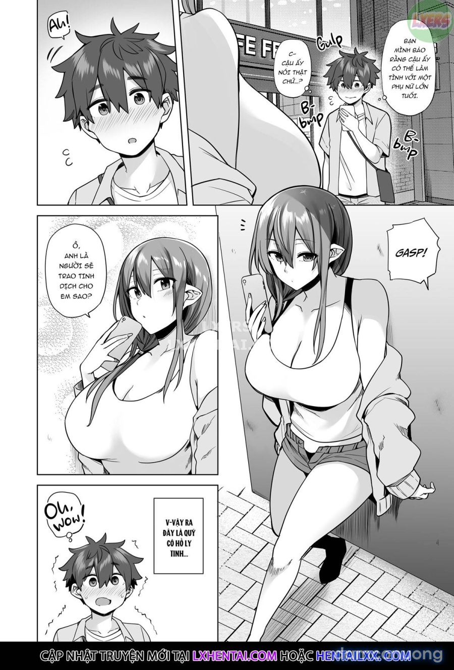 Hai mẹ con Succubus với sứ mệnh vắt sữa 