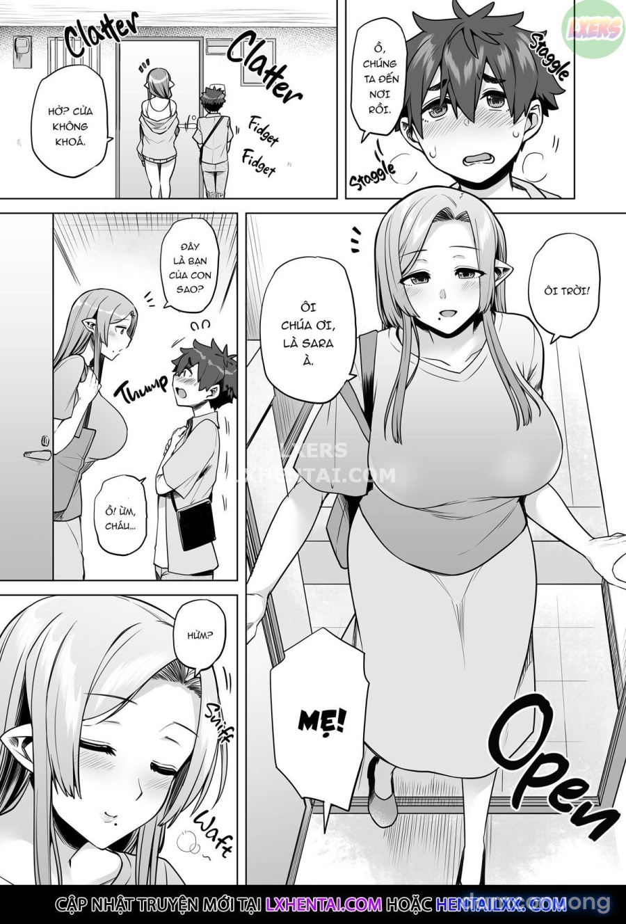 Hai mẹ con Succubus với sứ mệnh vắt sữa 