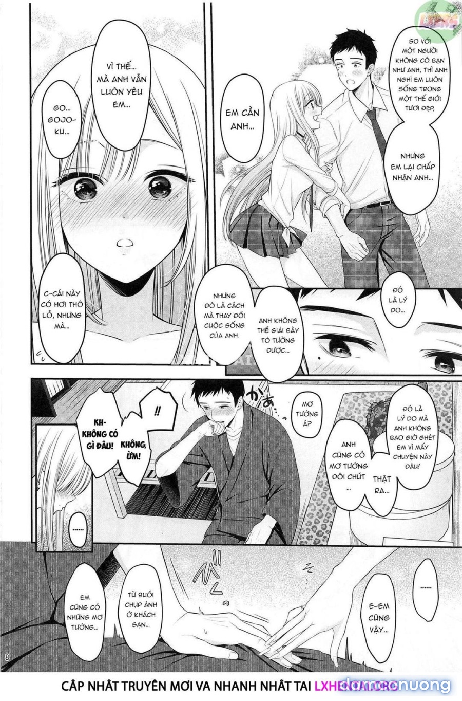 Gojou-kun no Koto ga Daishuki Sugite Yona Yona Hakadotte Ita Koto ga Bareta Ken 