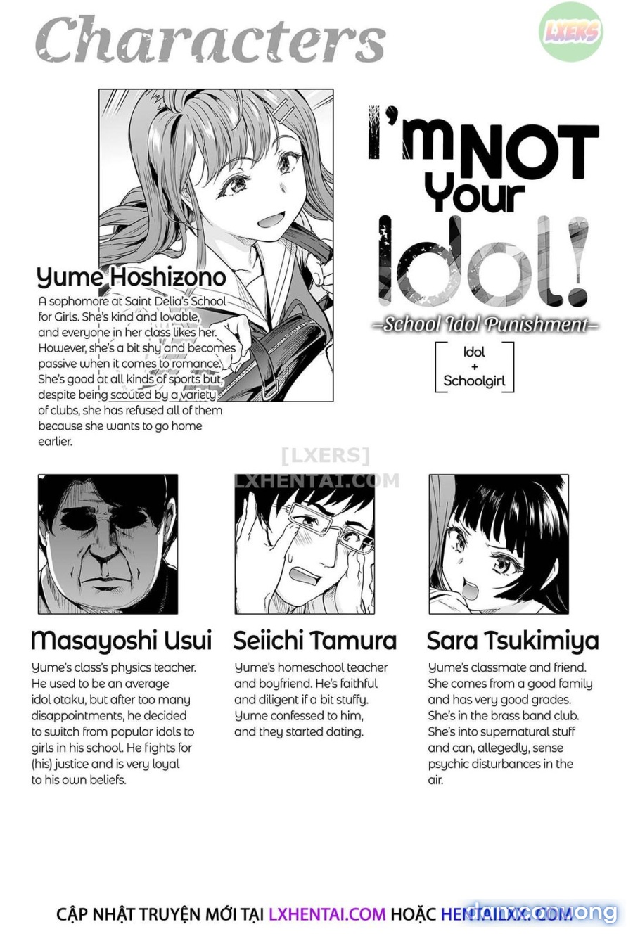 Em không phải idol của thầy! 