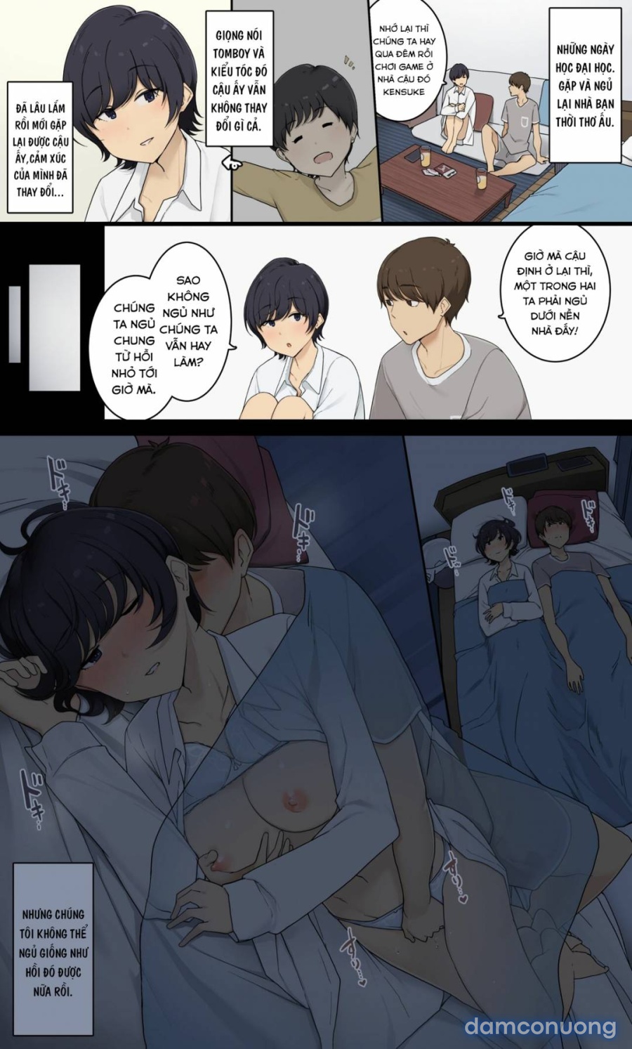 Mukashi wa Dousei no You ni Sesshiteta Osananajimi no Koto o Isei to Shite Ninshiki Shita Hi 