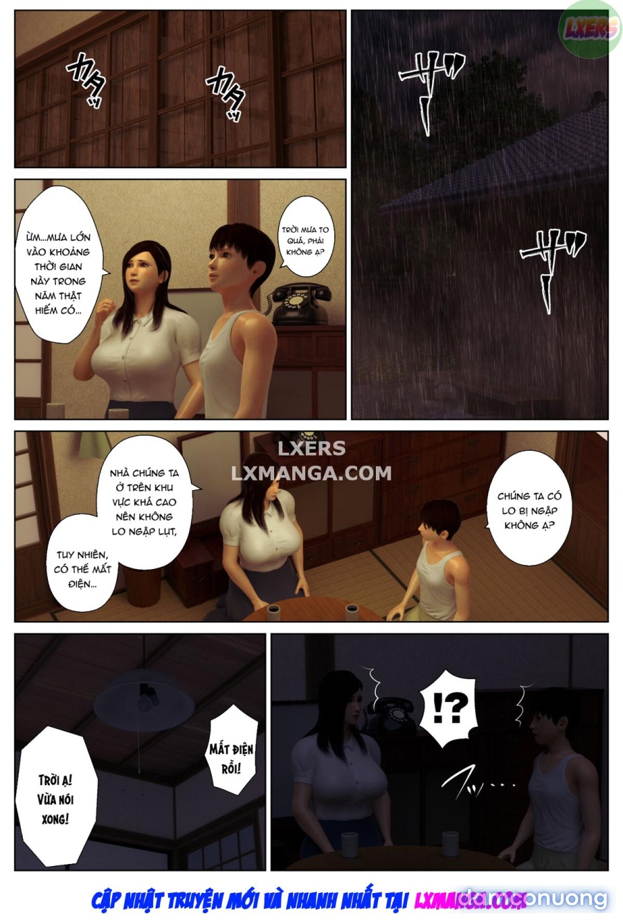 Sống cùng người mợ góa phụ 