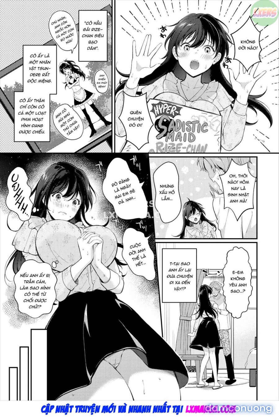 Hầu gái siêu bạo dâm Rize-chan 