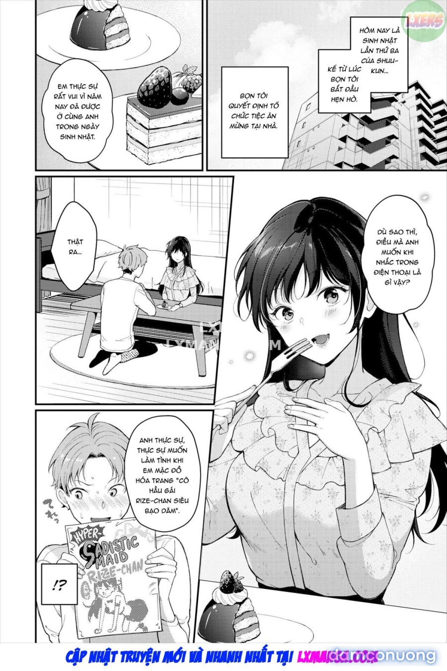 Hầu gái siêu bạo dâm Rize-chan 