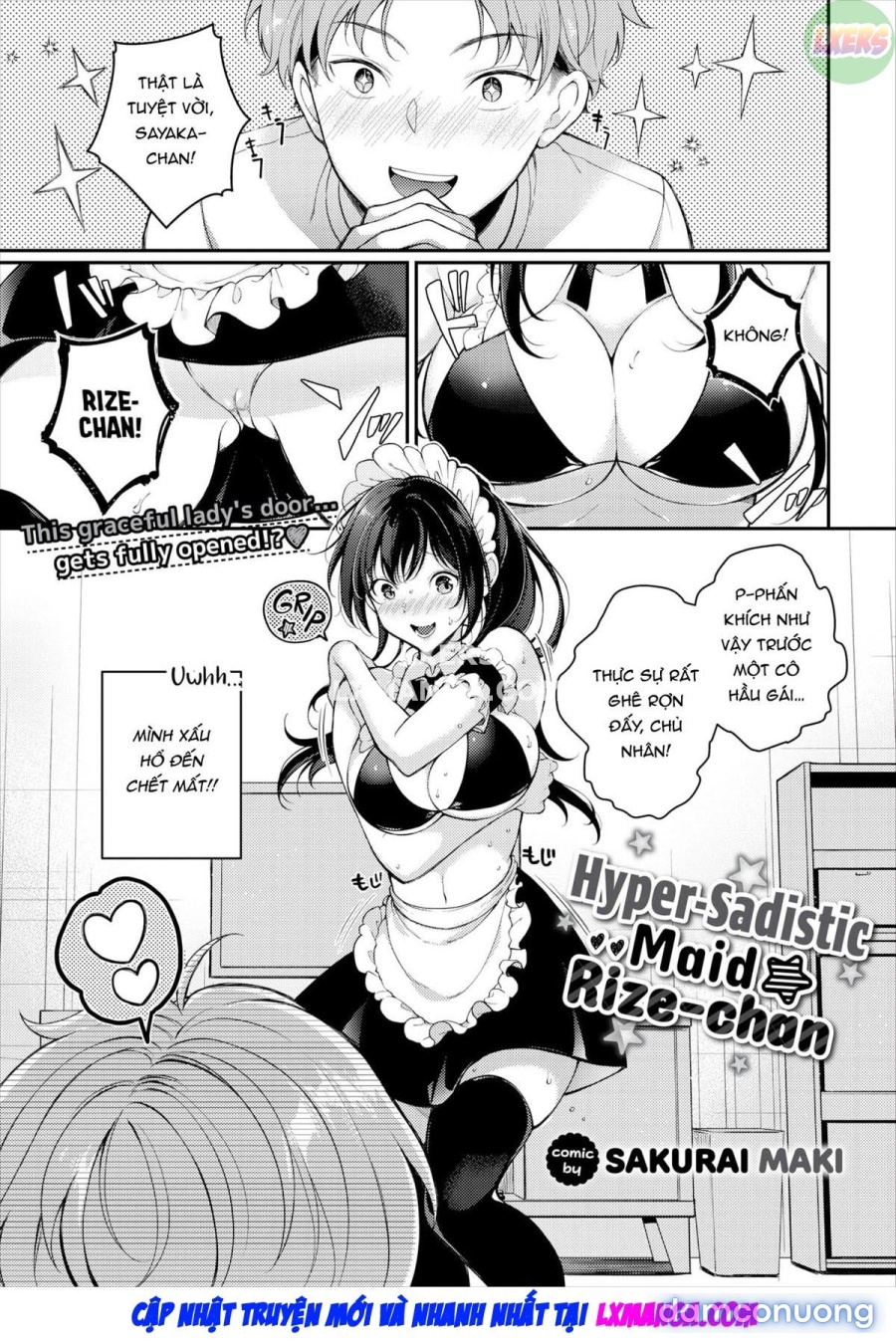 Hầu gái siêu bạo dâm Rize-chan 