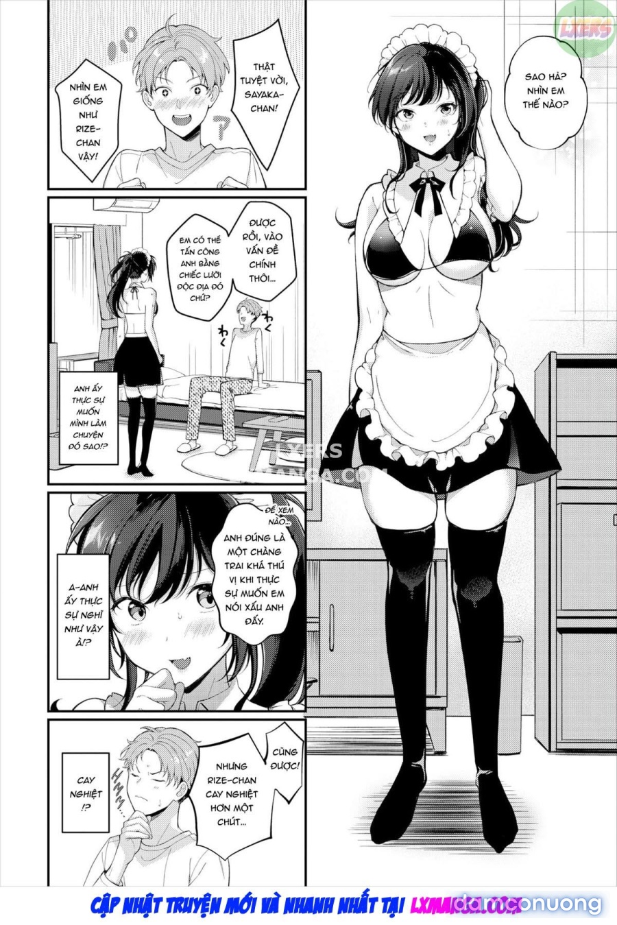 Hầu gái siêu bạo dâm Rize-chan 