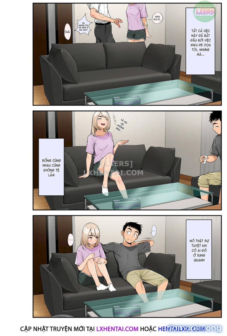 Dàn harem Gyaru đi bụi 