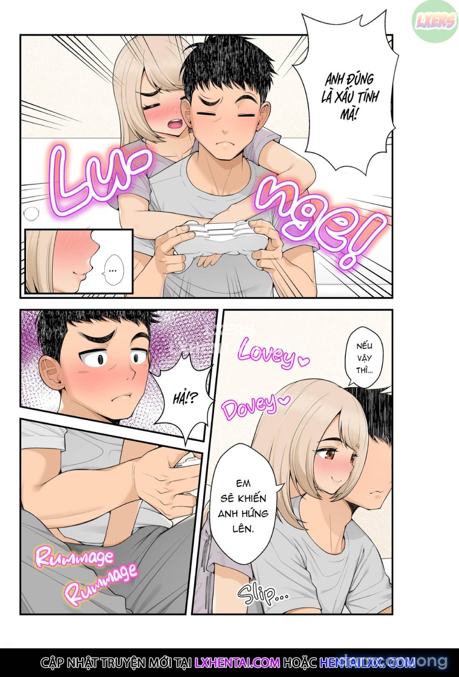 Dàn harem Gyaru đi bụi 