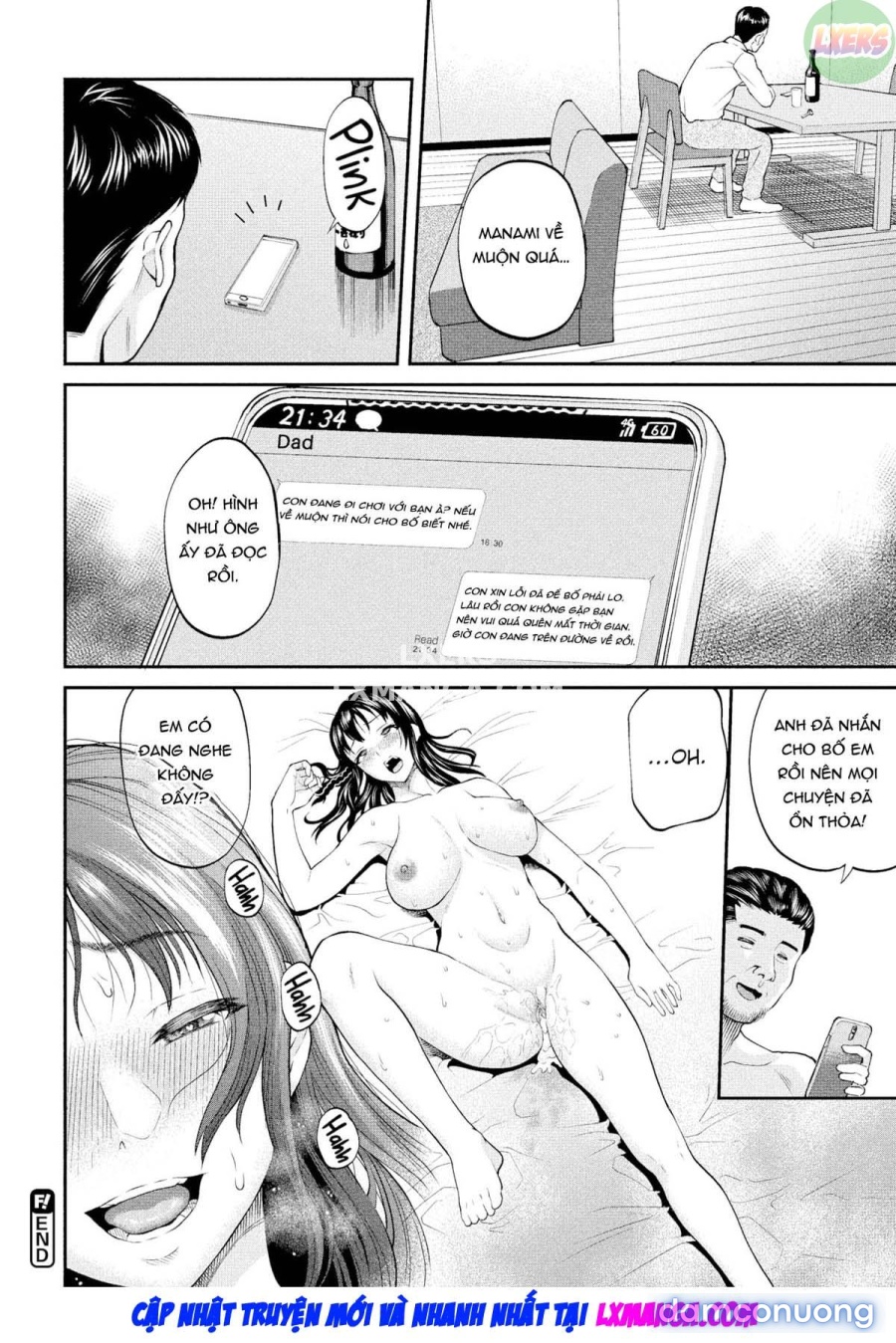 Đến khi Iinuma-san sa ngã 