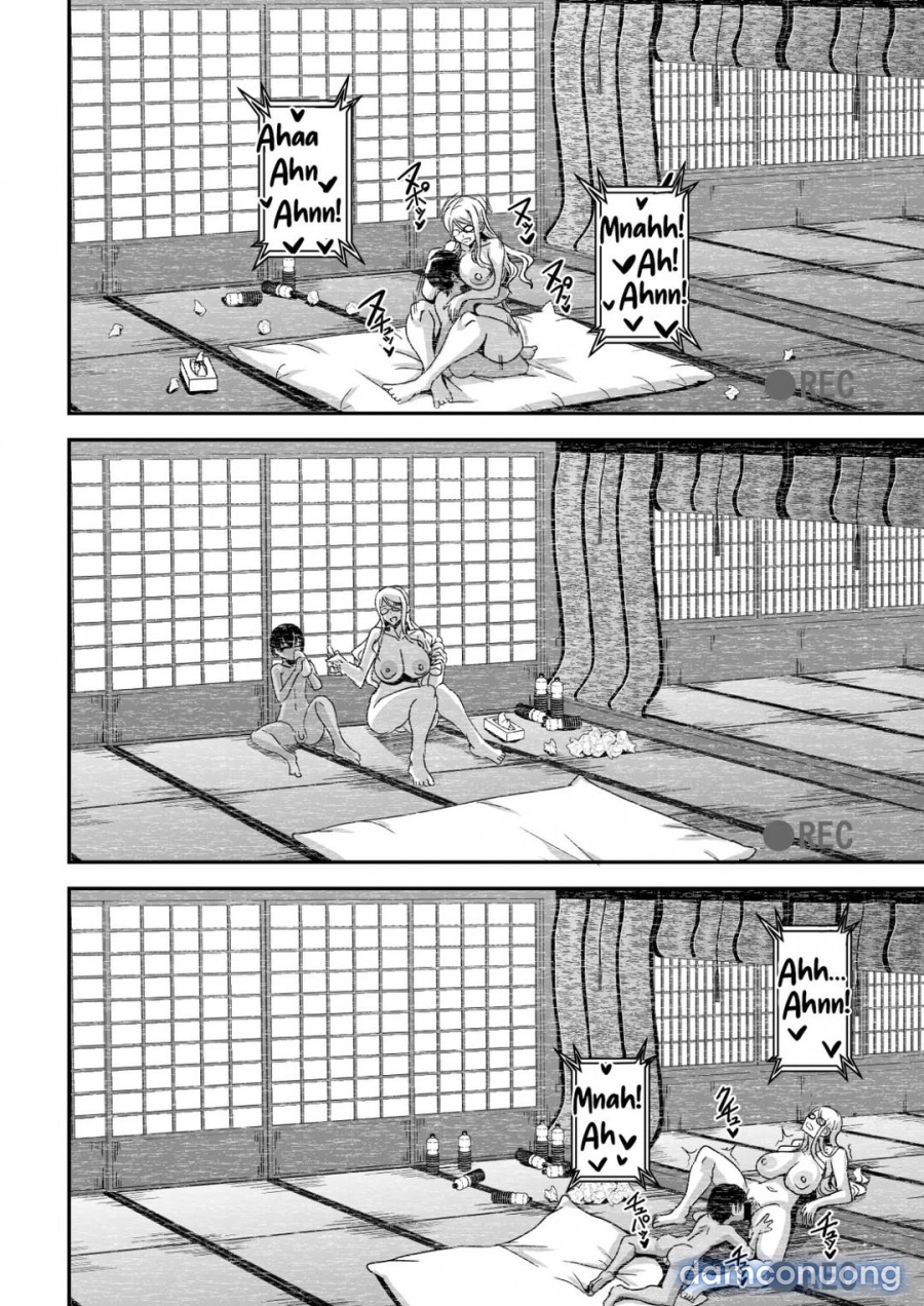 Bakunyuu Hitozuma Kinpatsu Gaikokujin Jokyoushi ga Mura no Inshuu de Kasshoku Shota no Fudeoroshi o Suru Hanashi 