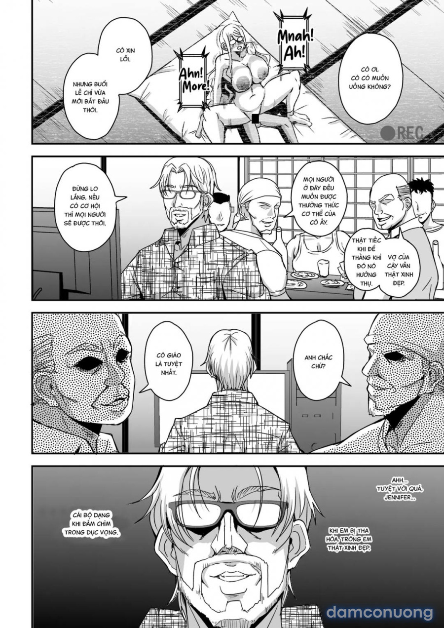 Bakunyuu Hitozuma Kinpatsu Gaikokujin Jokyoushi ga Mura no Inshuu de Kasshoku Shota no Fudeoroshi o Suru Hanashi 