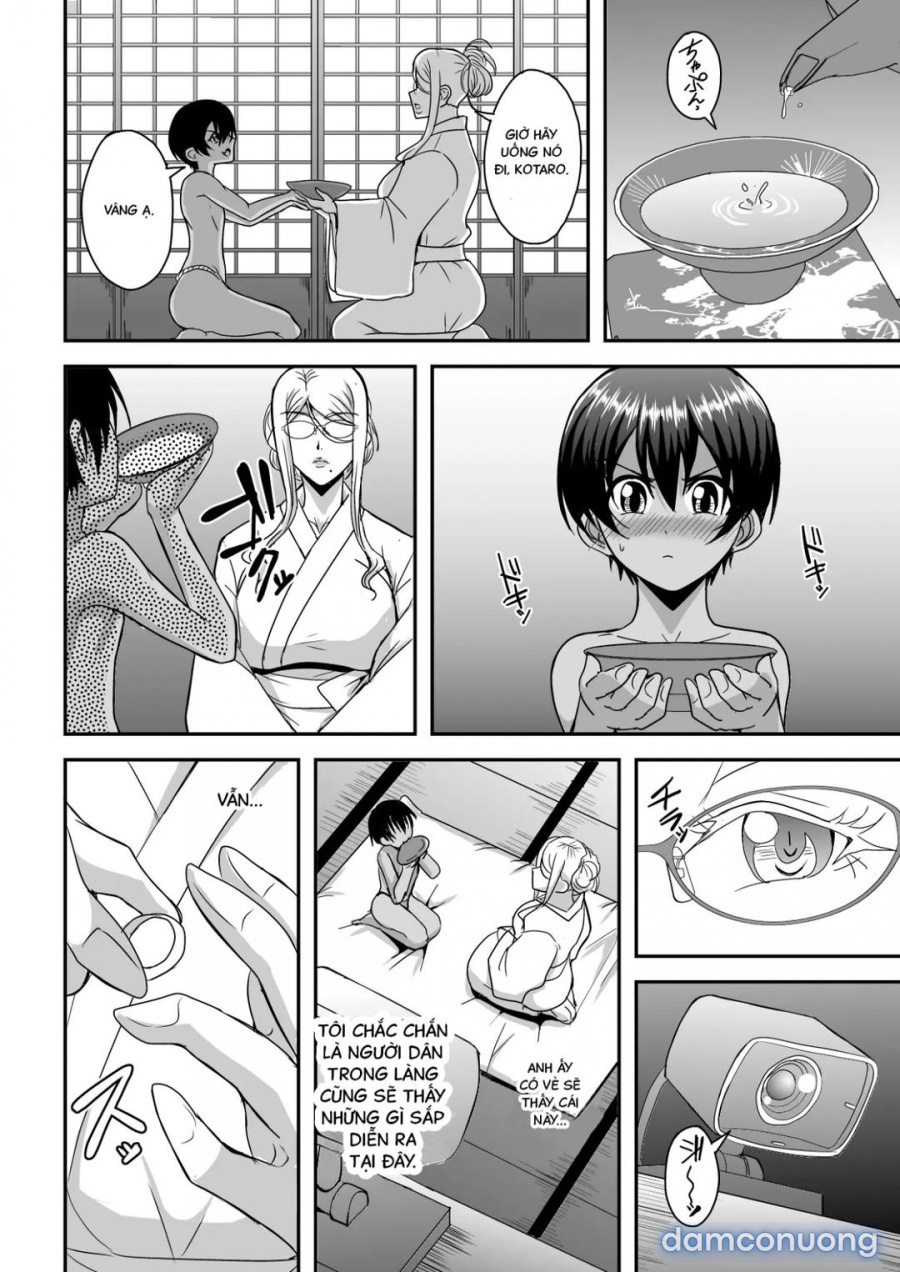 Bakunyuu Hitozuma Kinpatsu Gaikokujin Jokyoushi ga Mura no Inshuu de Kasshoku Shota no Fudeoroshi o Suru Hanashi 