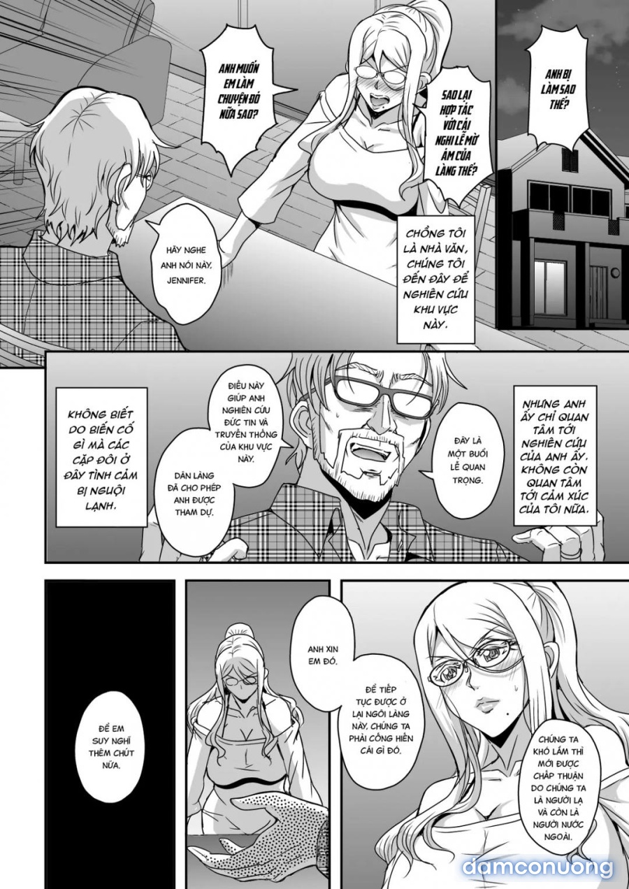 Bakunyuu Hitozuma Kinpatsu Gaikokujin Jokyoushi ga Mura no Inshuu de Kasshoku Shota no Fudeoroshi o Suru Hanashi 