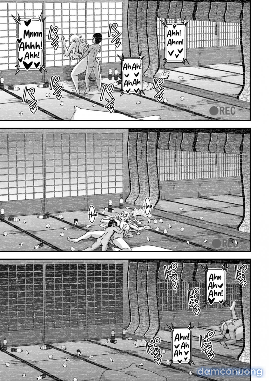 Bakunyuu Hitozuma Kinpatsu Gaikokujin Jokyoushi ga Mura no Inshuu de Kasshoku Shota no Fudeoroshi o Suru Hanashi 
