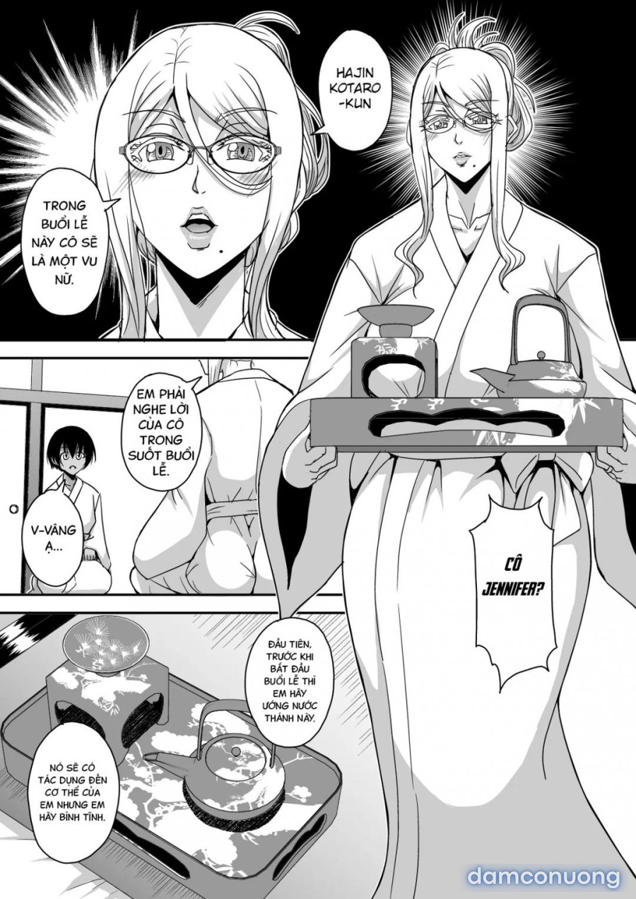 Bakunyuu Hitozuma Kinpatsu Gaikokujin Jokyoushi ga Mura no Inshuu de Kasshoku Shota no Fudeoroshi o Suru Hanashi 