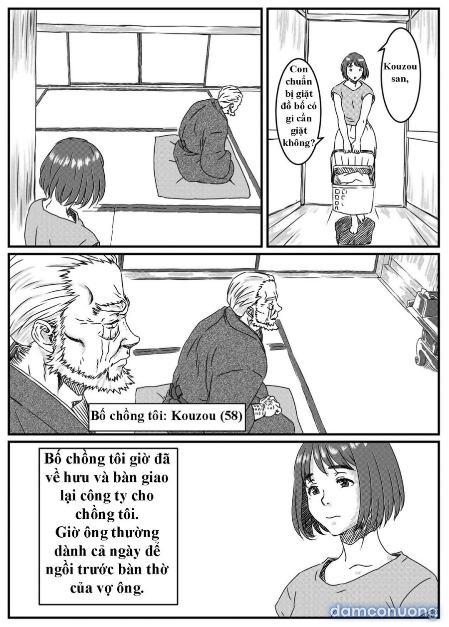 Cô Con Dâu Kanzaki Noriko Không Thể Cưỡng Lại Được Cha Chồng 