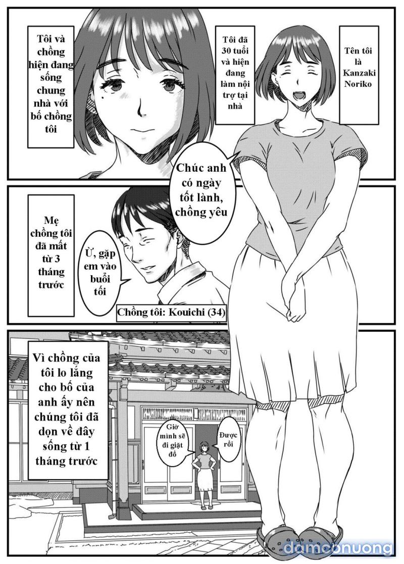 Cô Con Dâu Kanzaki Noriko Không Thể Cưỡng Lại Được Cha Chồng 