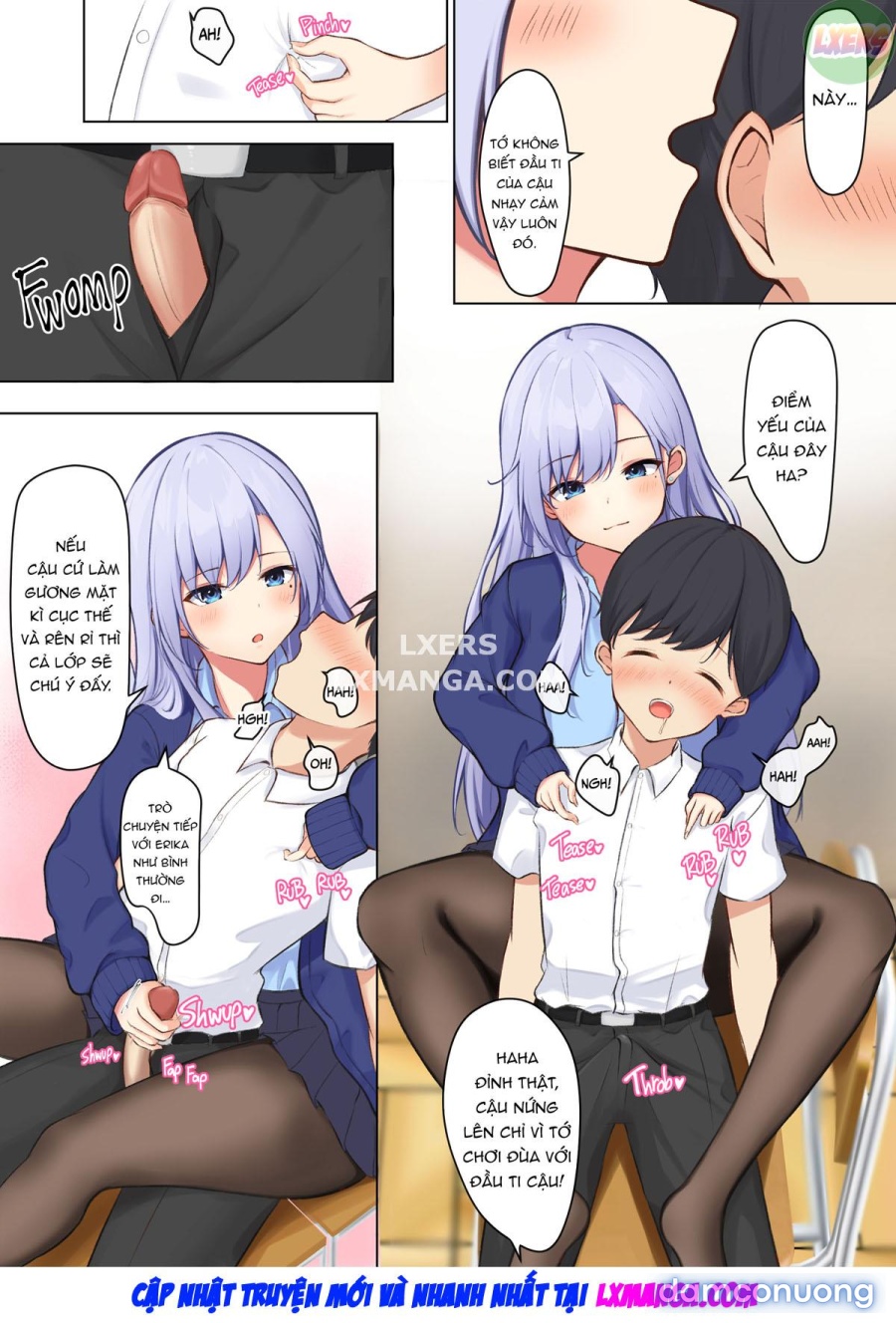 Mấy cô nàng này không để tôi yên 