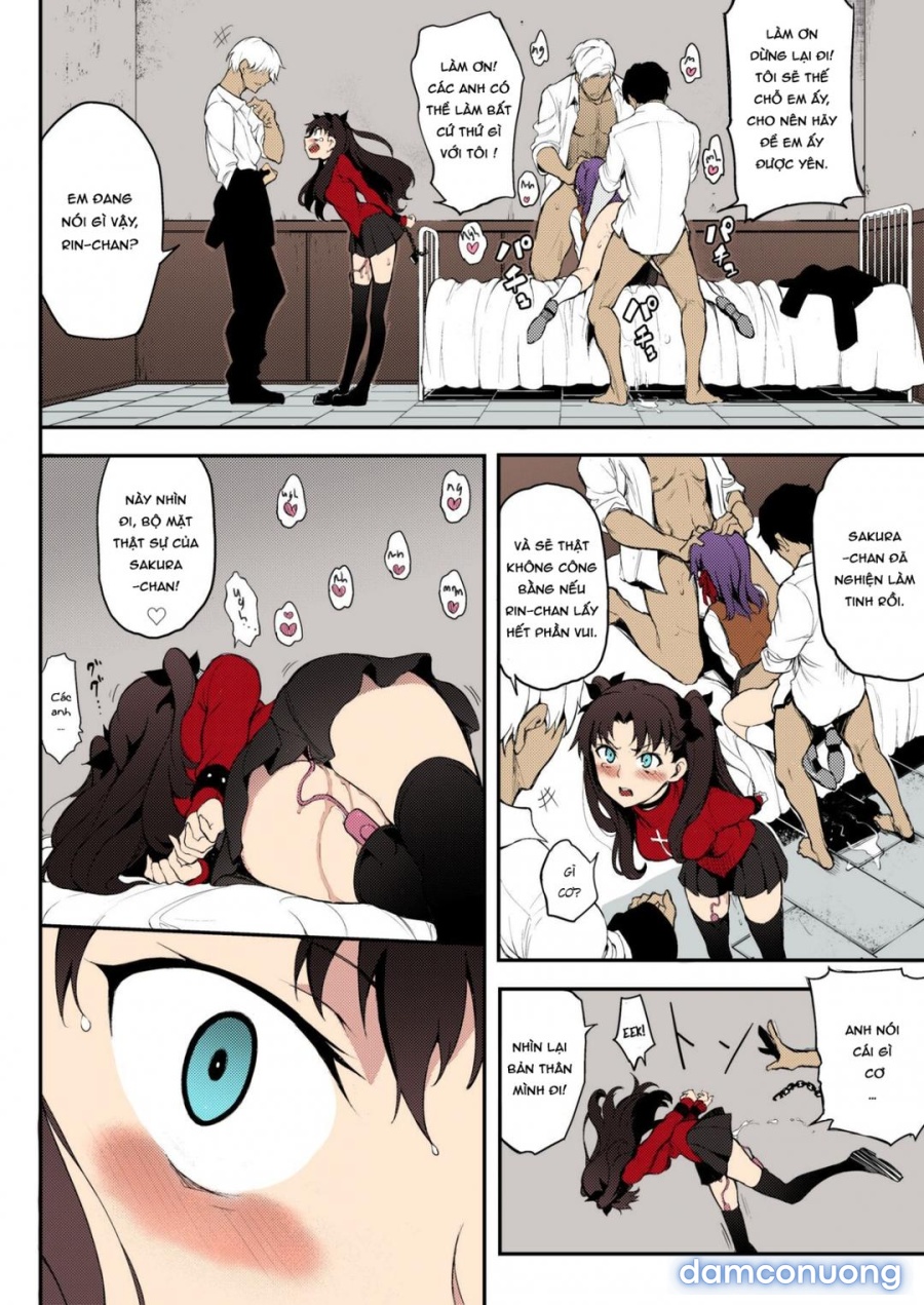 Chị Em Tohsaka Bị Khuất Phục 
