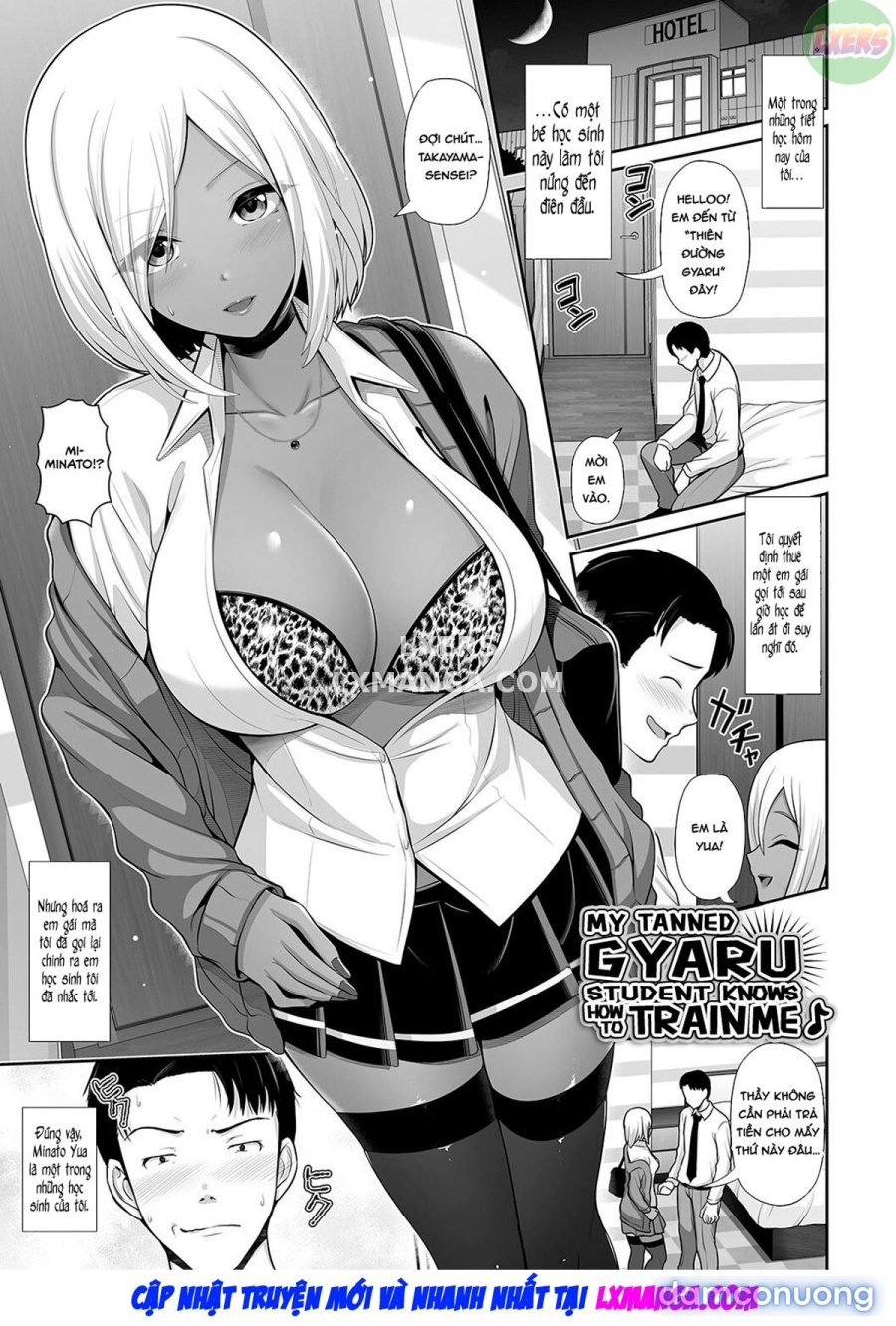 This Tanned Gyaru Only Has Eyes for You 