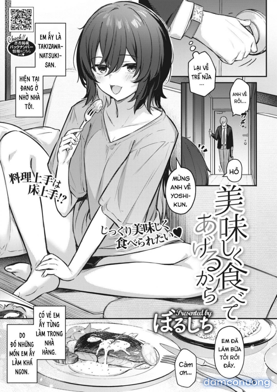 Oishiku Tabete Ageru kara 