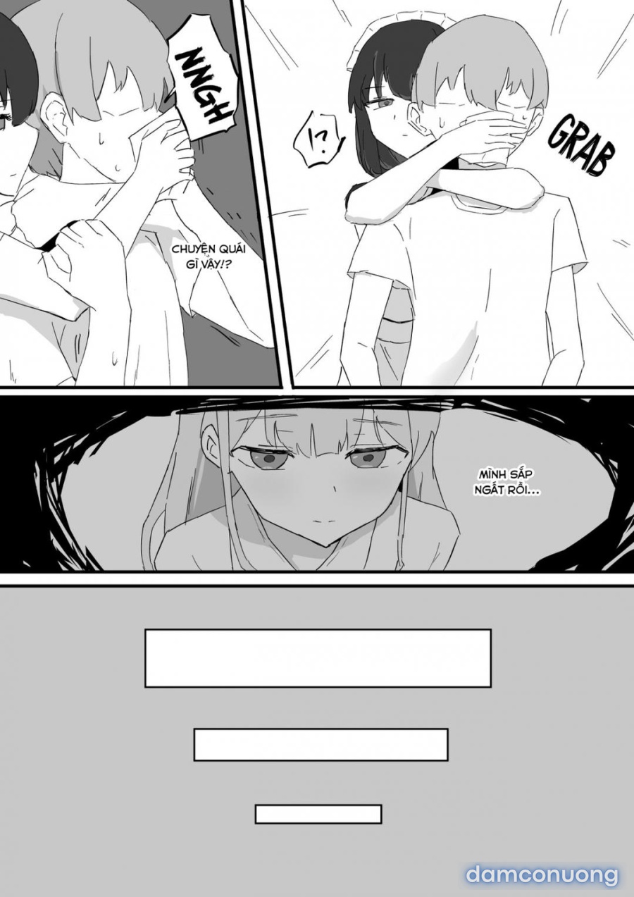 Ojou-sama to Maid o Iinazuke ni Torarete Okobore Ecchi suru Hanashi 