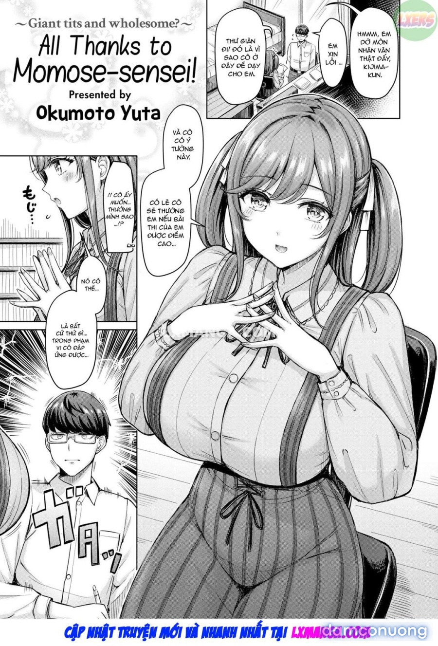Tất Cả Là Nhờ Momose-sensei! 