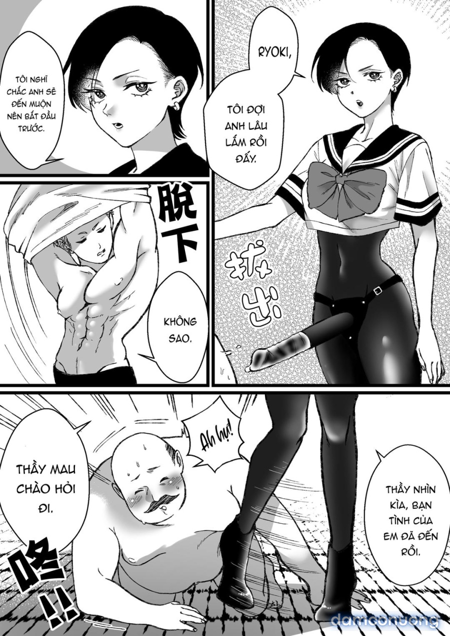 Sailor Fuku + Kyouei Mizugi no Mitsuga Sejou 