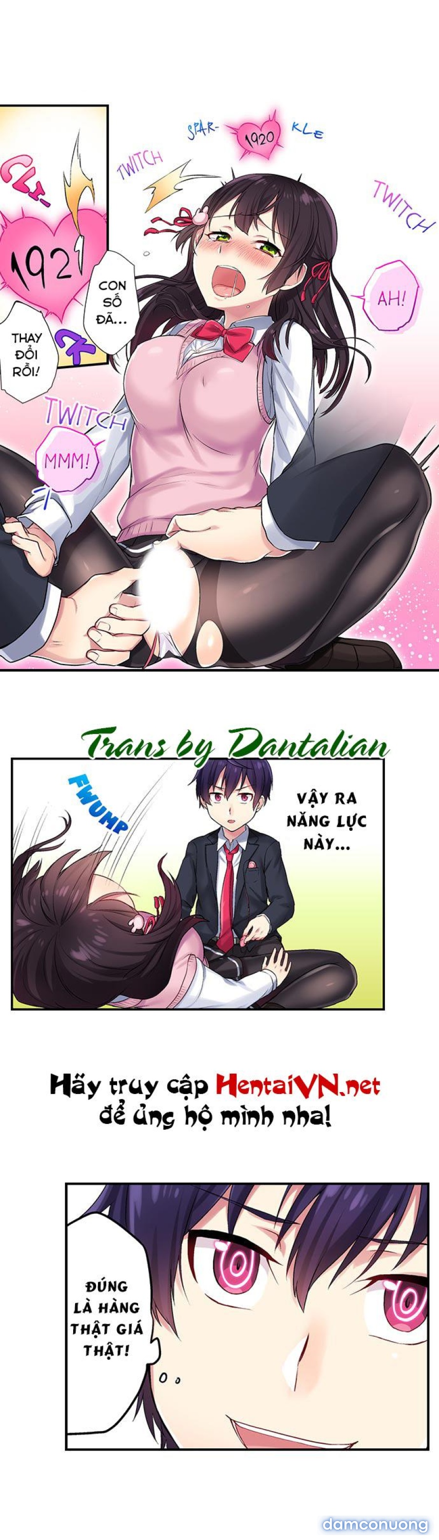 Tôi có thể thấy số lần họ đã lên đỉnh 
