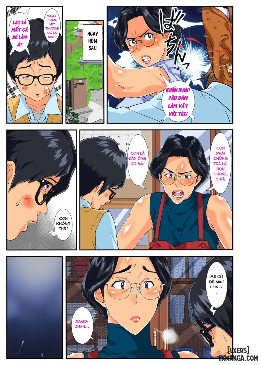 Musuko no Migawari ni Ijimekko ni Karada o Sashidasu Kimajime de Okatai Bakunyuu Mama! 