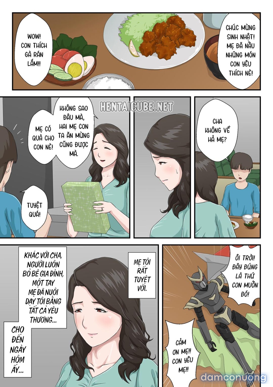 Biến mẹ thành người nội trợ khỏa thân 