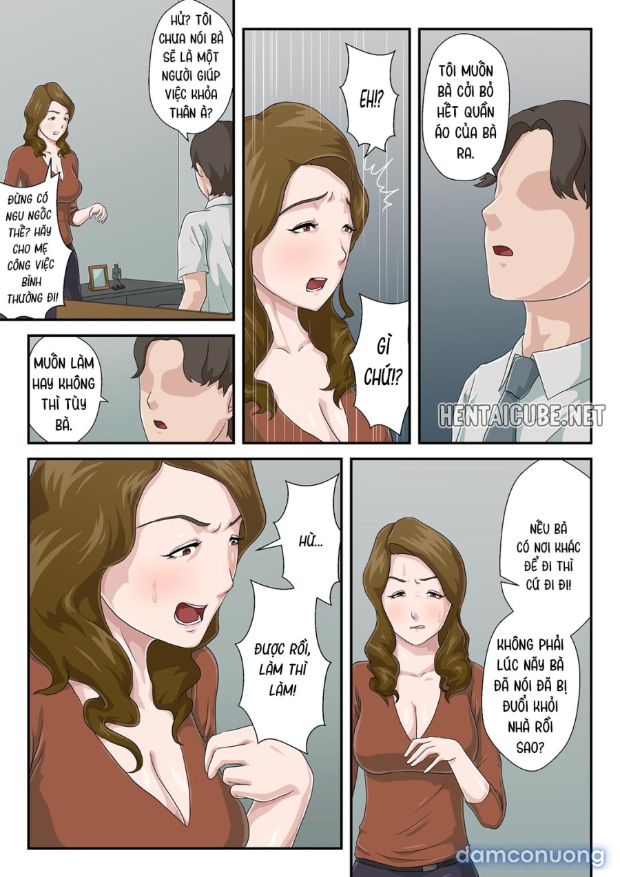 Biến mẹ thành người nội trợ khỏa thân 