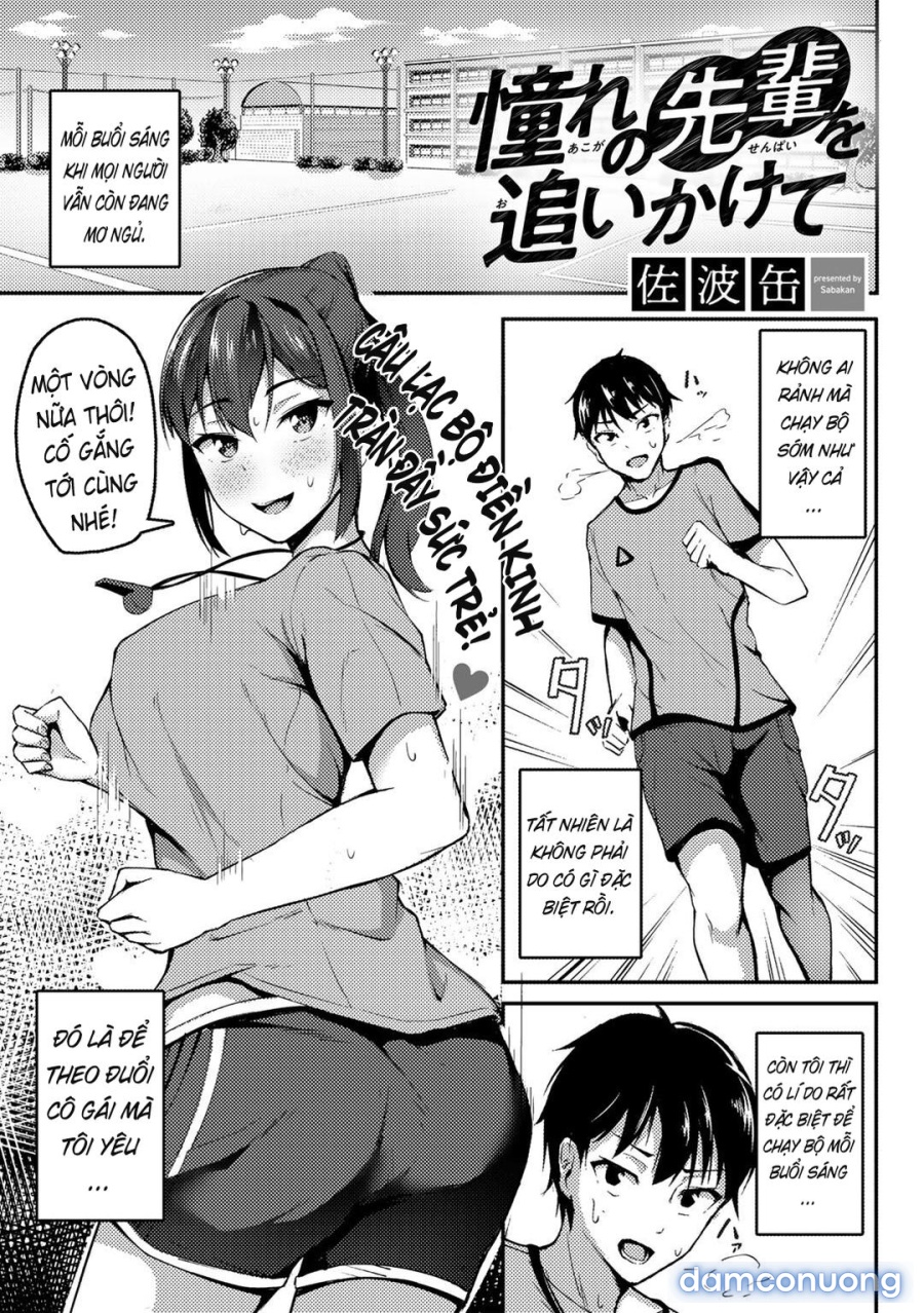 Theo đuổi senpai mà tôi ngưỡng mộ 