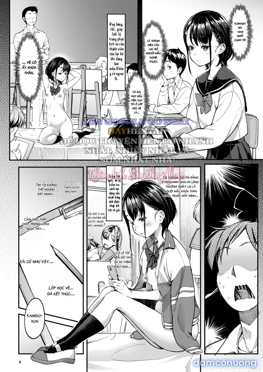 Thành viên Câu lạc bộ Người mẫu Nghệ thuật Komakawa-san 1 