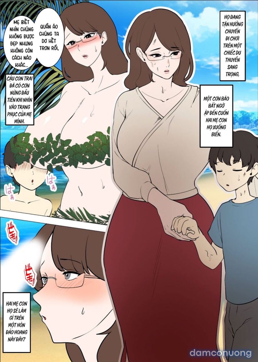 Mẹ và con trai dạt vào hoang đảo 