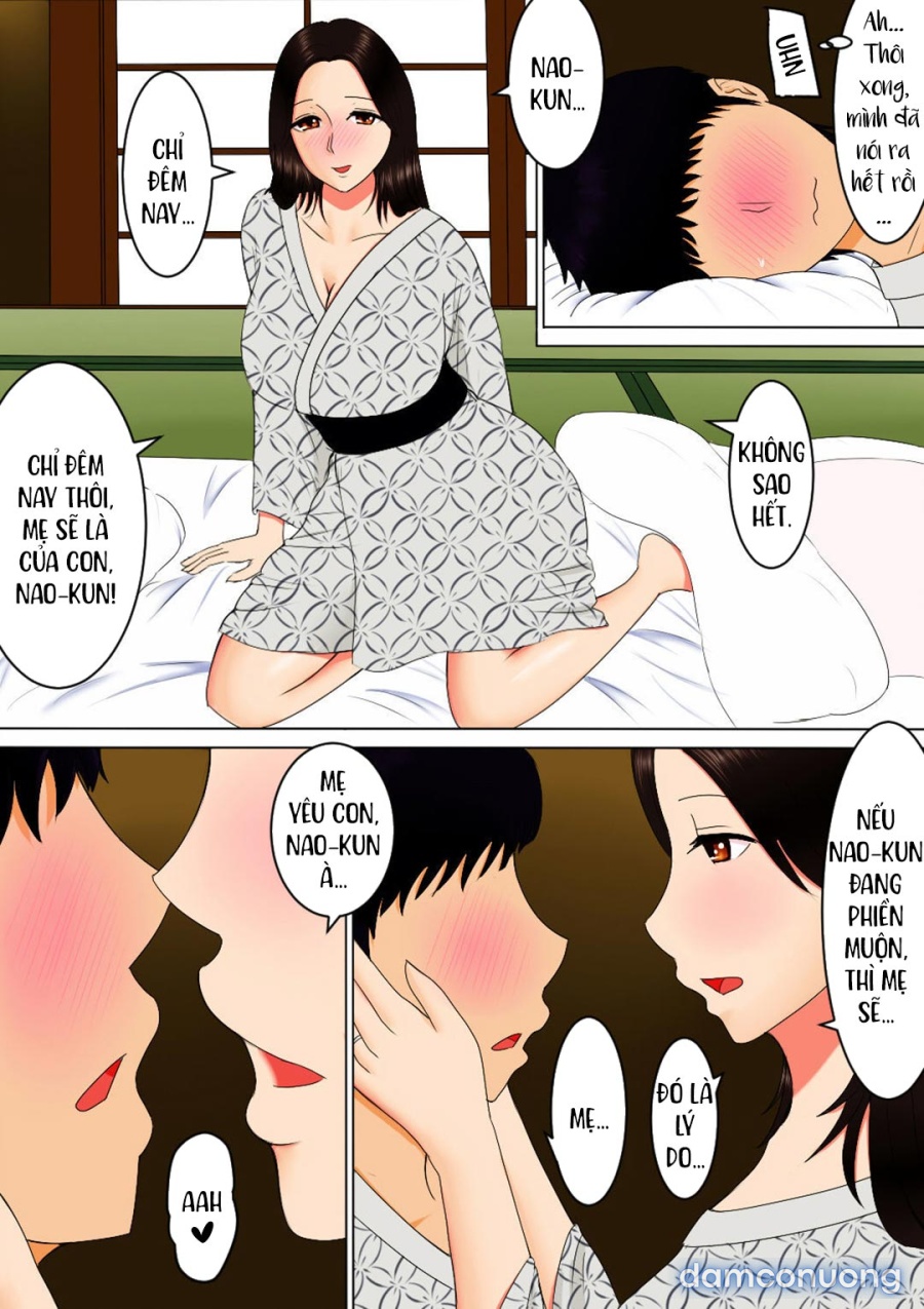 Cùng với mẹ 