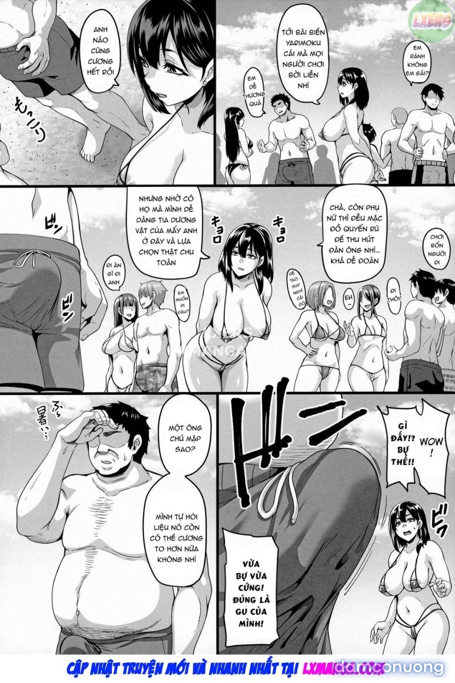 Kazoku Ryokou wa Yarimoku Beach de Sex Zanmai 