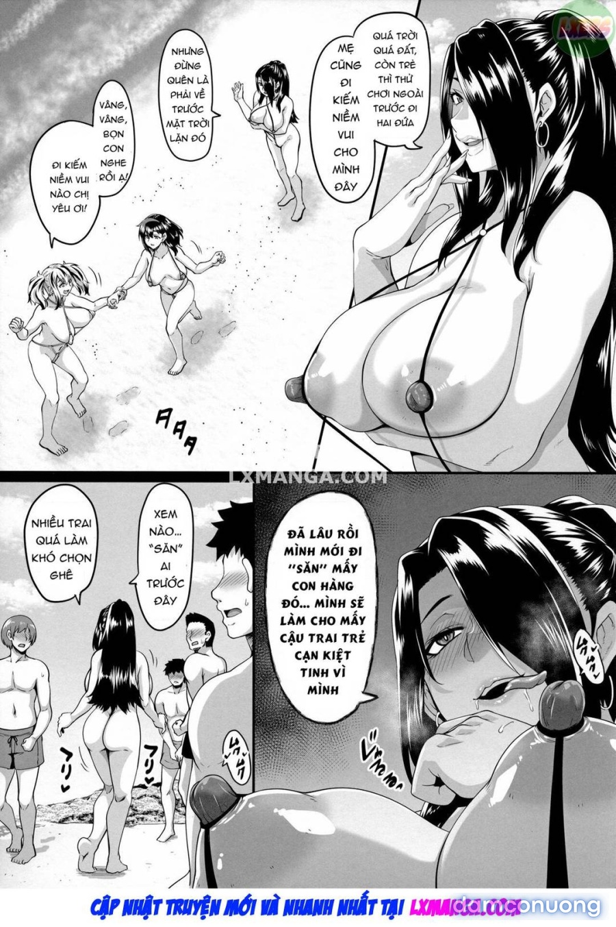 Kazoku Ryokou wa Yarimoku Beach de Sex Zanmai 