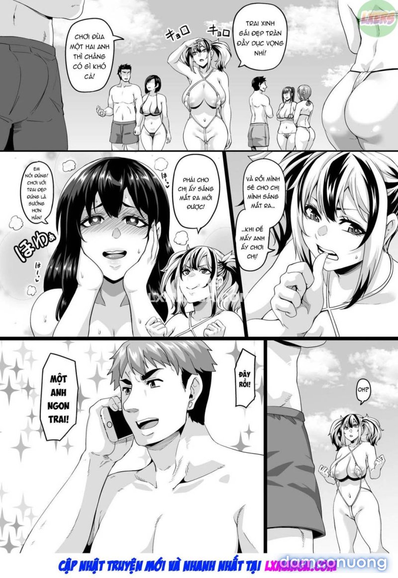Kazoku Ryokou wa Yarimoku Beach de Sex Zanmai 