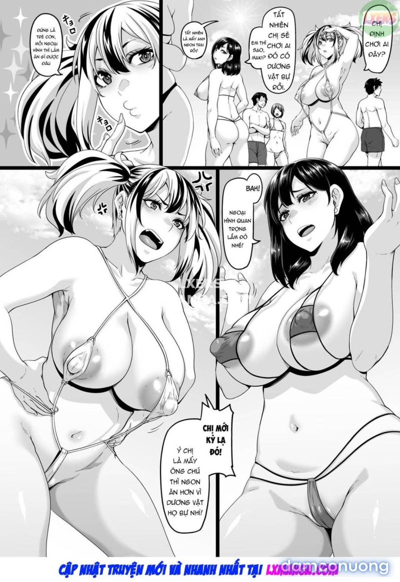Kazoku Ryokou wa Yarimoku Beach de Sex Zanmai 