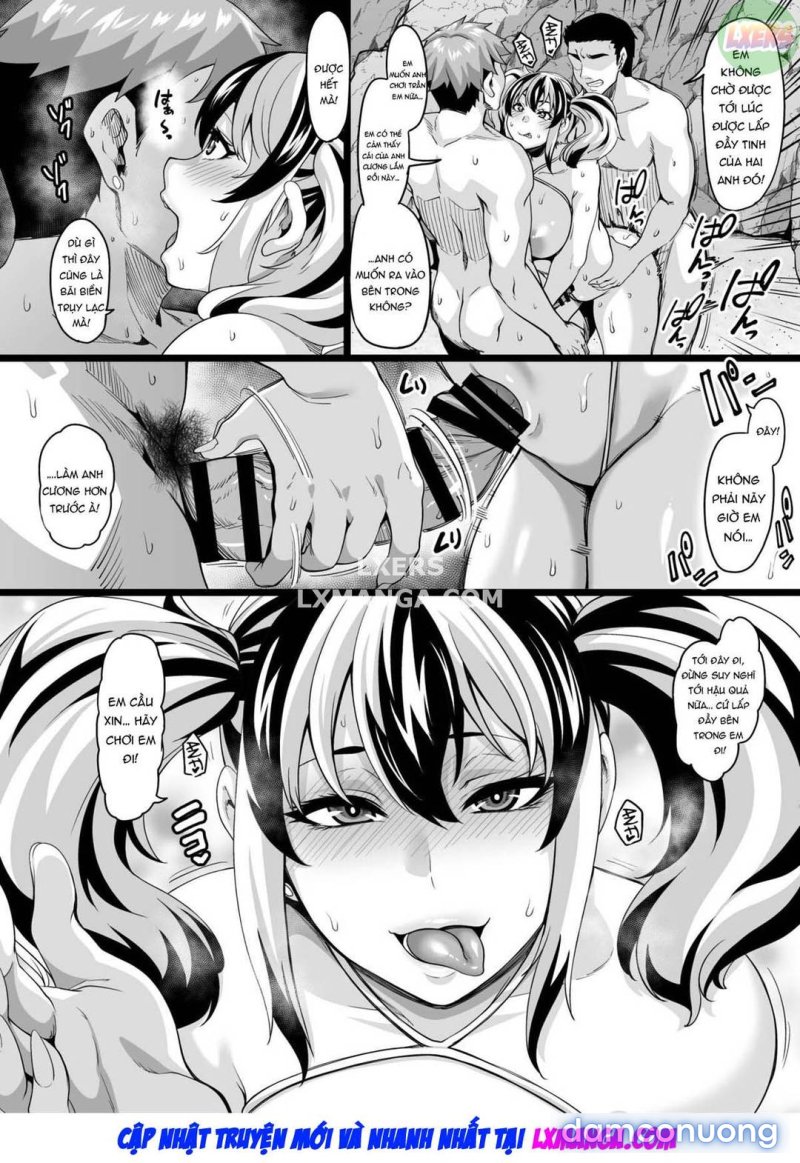 Kazoku Ryokou wa Yarimoku Beach de Sex Zanmai 