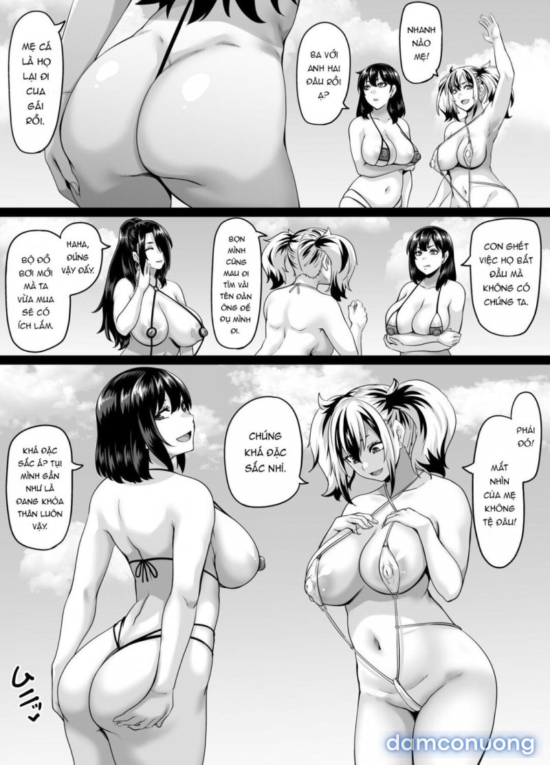 Kazoku Ryokou wa Yarimoku Beach de Sex Zanmai 