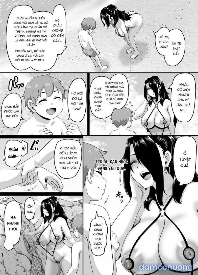 Kazoku Ryokou wa Yarimoku Beach de Sex Zanmai 