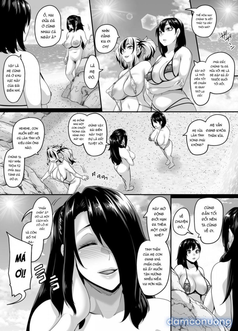 Kazoku Ryokou wa Yarimoku Beach de Sex Zanmai 